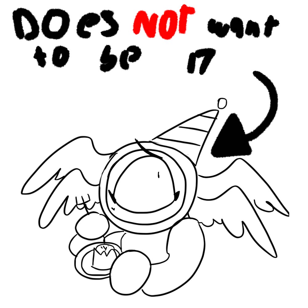 Inky_puffy's tweet image. HAPPY EARLY BIRTHDAY TO ME (my birthday is on the 20th but I’ll be offline for vacation for a bit!) #ocart #oc