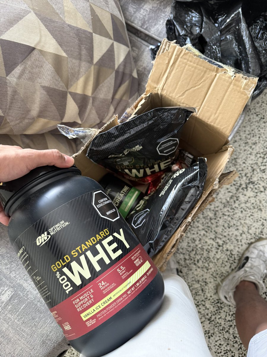 Good boy 🤑 paying for my supplements 😎