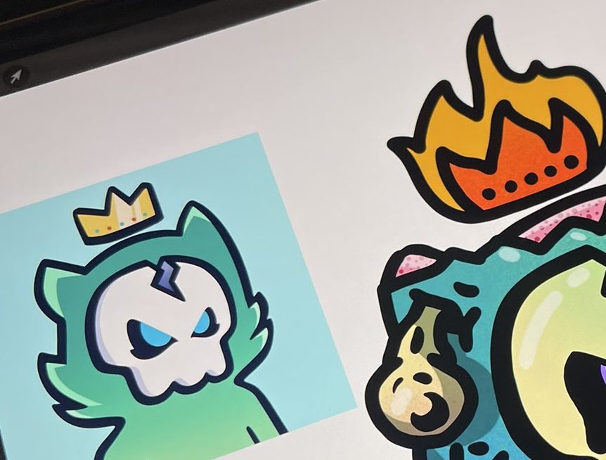 Ok here we go!!!! This is what am working on!!!!just a little tease! Spread the word let people know that am not stopping! Minted out yesterday and started working right away!