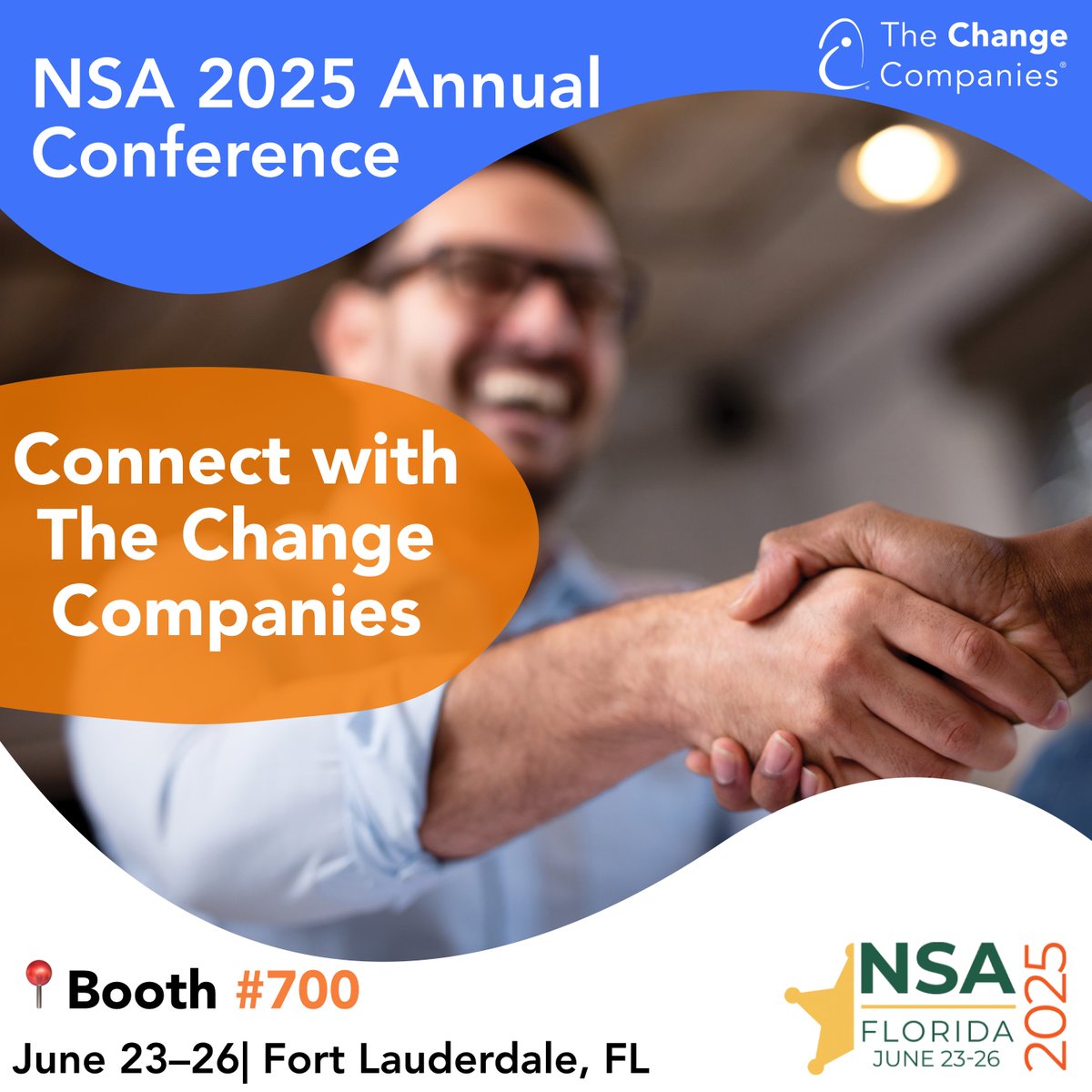 ChangeCompanies's tweet image. We’re heading to Fort Lauderdale for the NSA 2025 Annual Conference (June 23–26)!

📍Stop by Booth #700 to meet our team &amp;amp; explore how Atlas supports justice-involved individuals through evidence-based tools.

#Sheriffs2025 #CriminalJustice #Corrections #JusticeReform