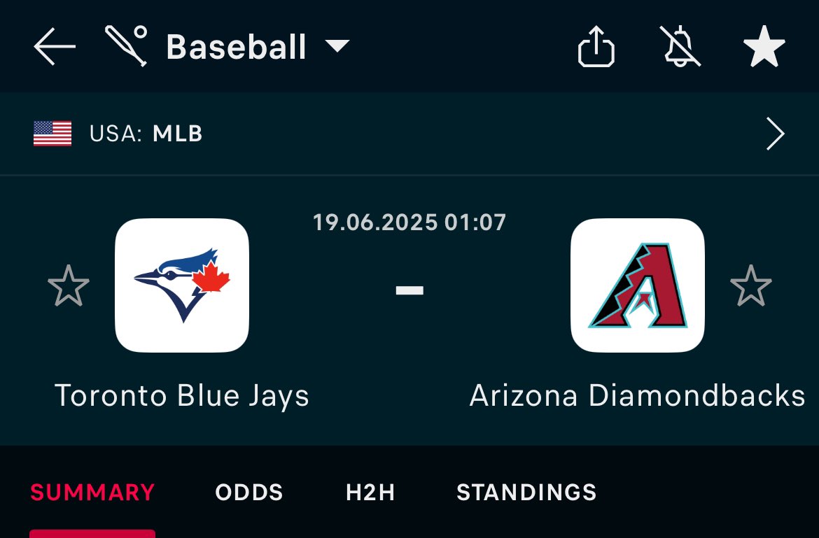 🎯 FREE BET DROP 🎯
Here’s a FREE BET I’m on today 👇

🏆 Match: Blue Jays vs Diamondbacks
💸 Bet: Blue Jays to win
💰 Odds: 1.9
🔥 Confidence: 10/10

📊 Let’s cash this one together!

#FreeBet #BettingTips #SportsBetting #mlb
