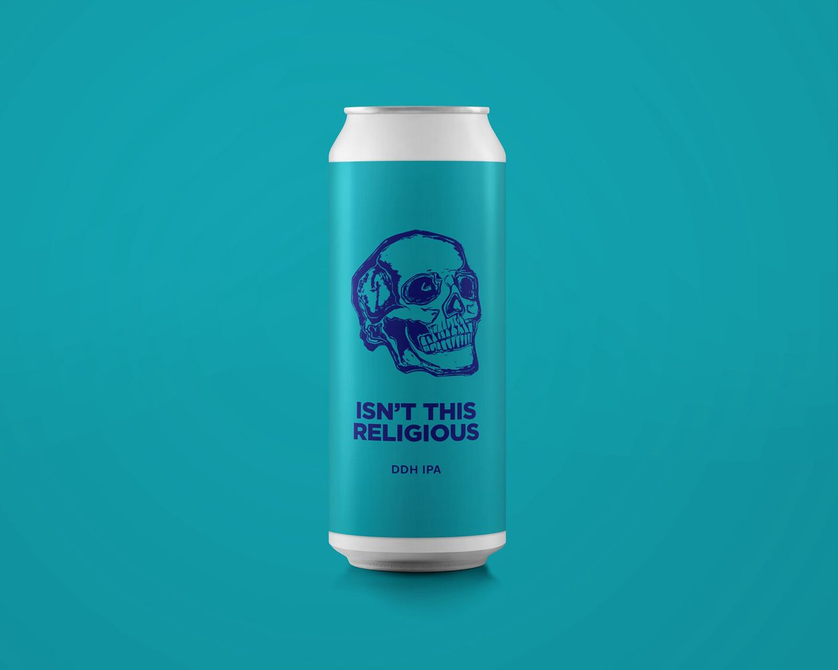 ISN'T THIS RELIGIOUS

DDH IPA, 6.5%

Ah yes, the eternal battle between DDH IPAs with Cryo Citra, Cryo Mosaic, Citra Hyperboost and Ekuanot and evil, saints and sinners.... but you’re still not having any FUN!

Available now on our web shop: t.ly/Xj1Nd