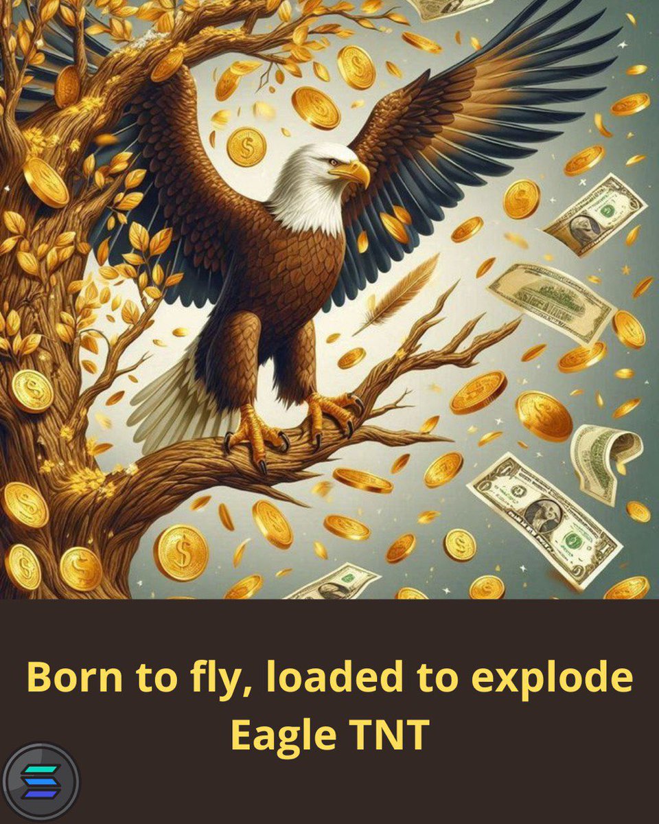 Eagletntcoin's tweet photo. Hold on to us, join the eagle and letβs all fly..
#pumpsol
#pumpiscoming
#pumpwithmemepump
#PumpSwap https://t.co/sNk6sKEwuE