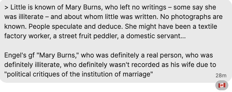 MelancholyYuga's tweet image. TIL Engels had a girlfriend who just went to a different school