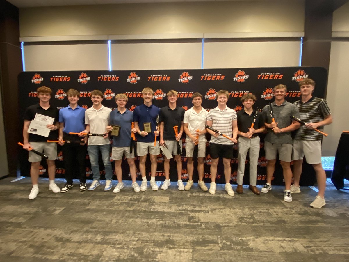 Great banquet last night celebrating the 20-6 season, 1AAAA Championship and all the team, and especially this senior class, has accomplished. Thanks to all those who helped along the way!