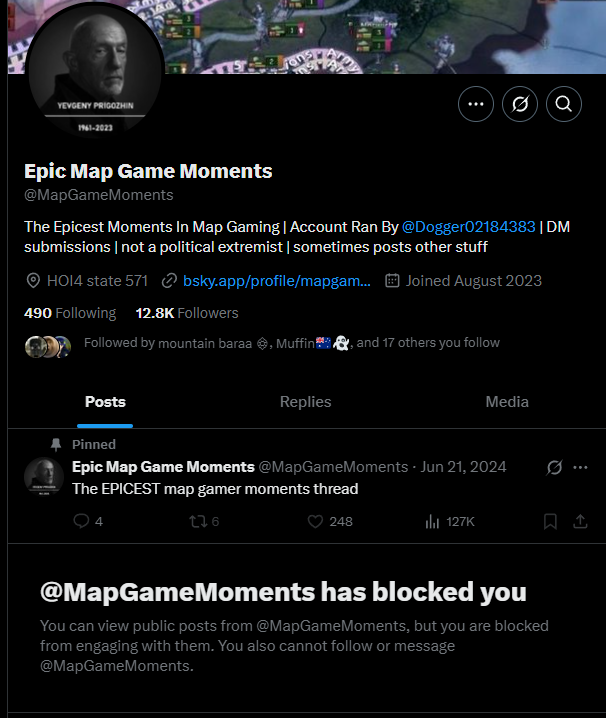 Can someone explain me why I've been blocked by this guy without interacting with him a single time