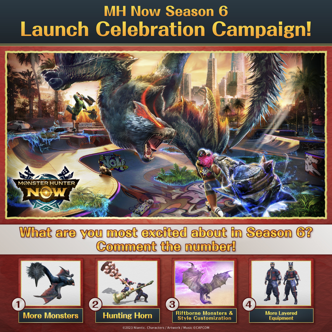 Monster Hunter Now tweet media