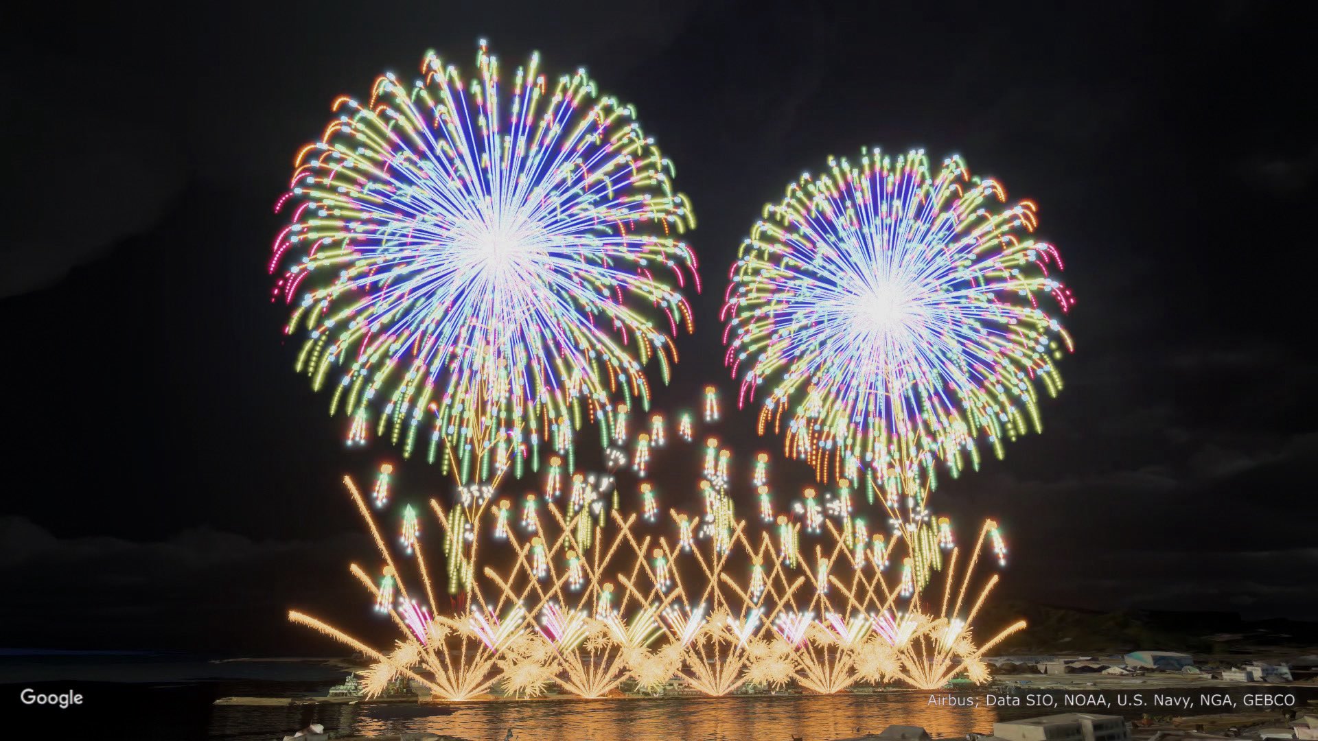 FUJI MOTORSPORTS FOREST Fireworks by 富士山花火