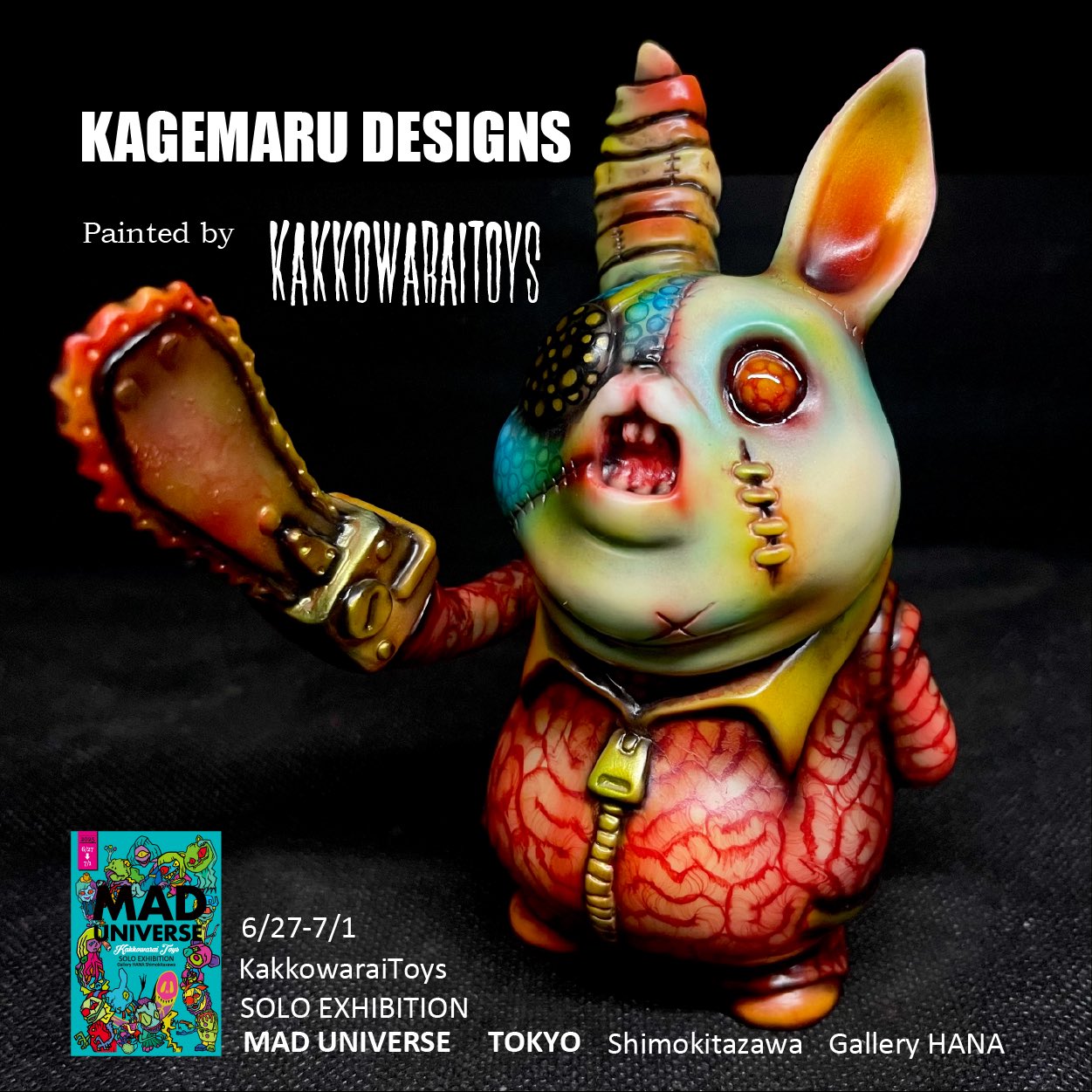 Limited】KAGEMARU DESIGNS×トイズキング ノコぴょん トイズ