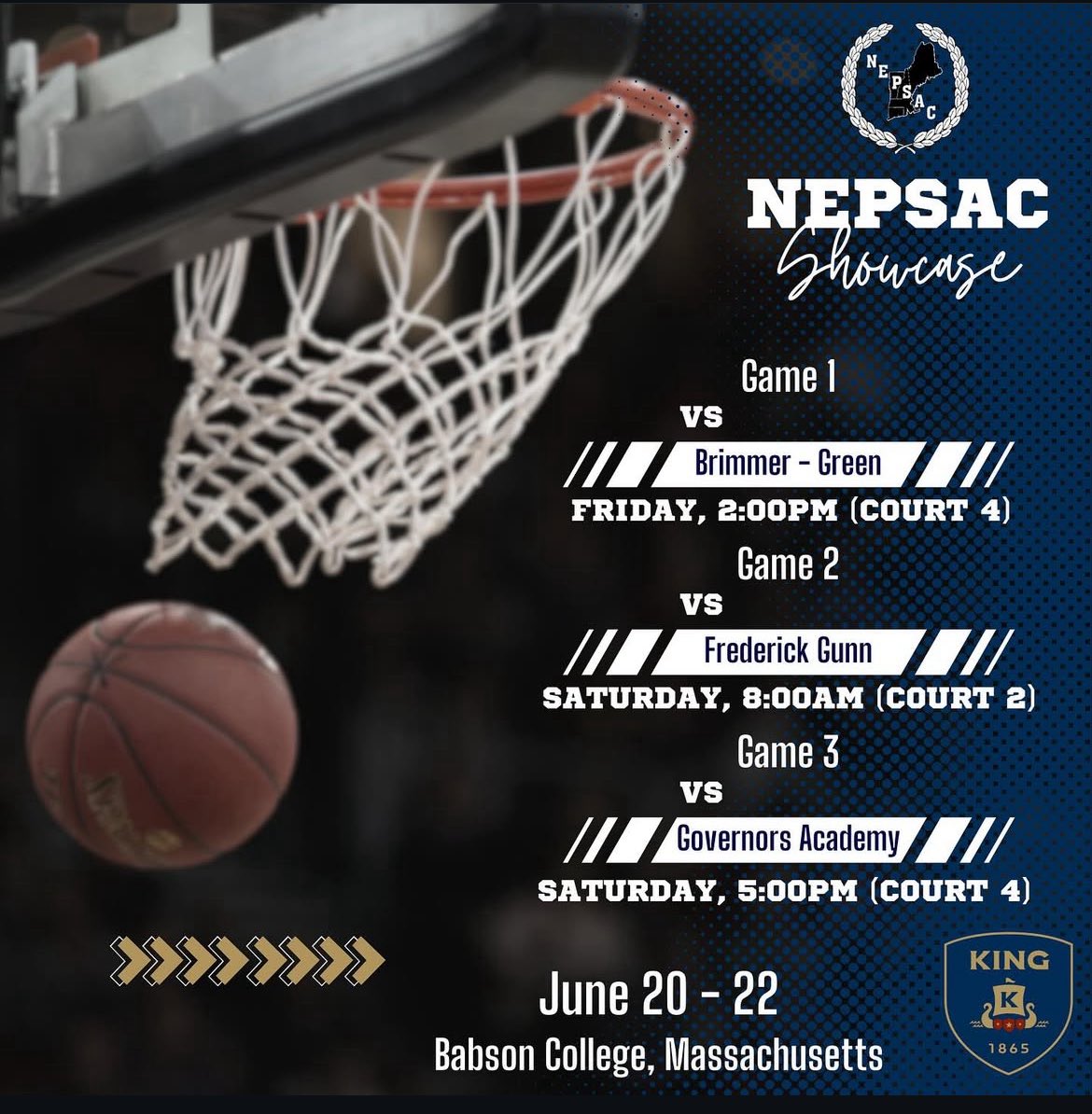 Nepsac Showcase Schedule <a href="/kingschoolbball/">King School Boys Basketball</a>
