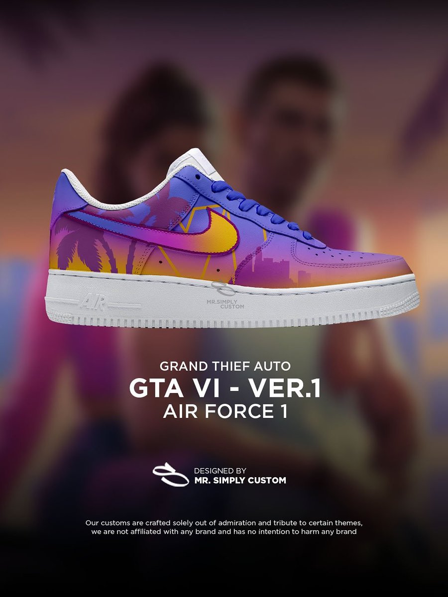 I need to get some Nike Custom Made Shoes for GTA6 🗾🌊🌴🦩🌇🌃✈️🐎 #GTA #GTA6 #GTAVI