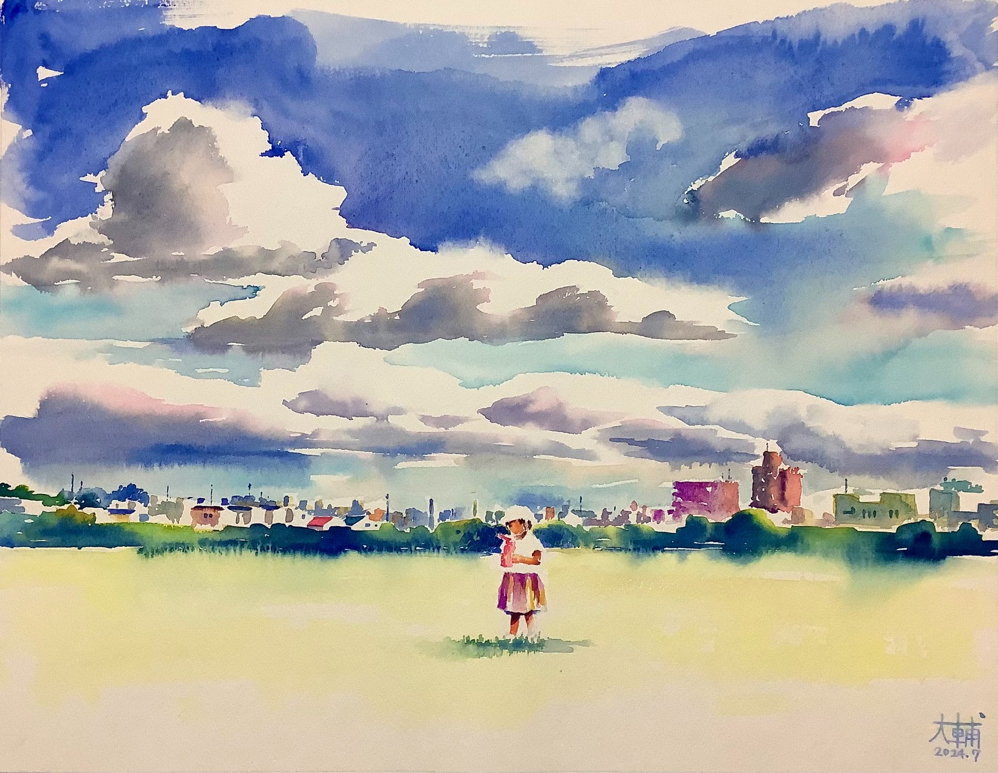 2025年のクリスマス DiDi（土井大輔）watercolor on  X: 絵画