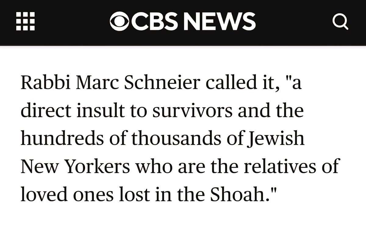 My comments about #ZohranMamdani's antisemitic diatribe featured in <a href="/CBSNews/">CBS News</a>.
<a href="/MKramerTV/">Marcia Kramer</a> 
cbsnews.com/newyork/news/n…