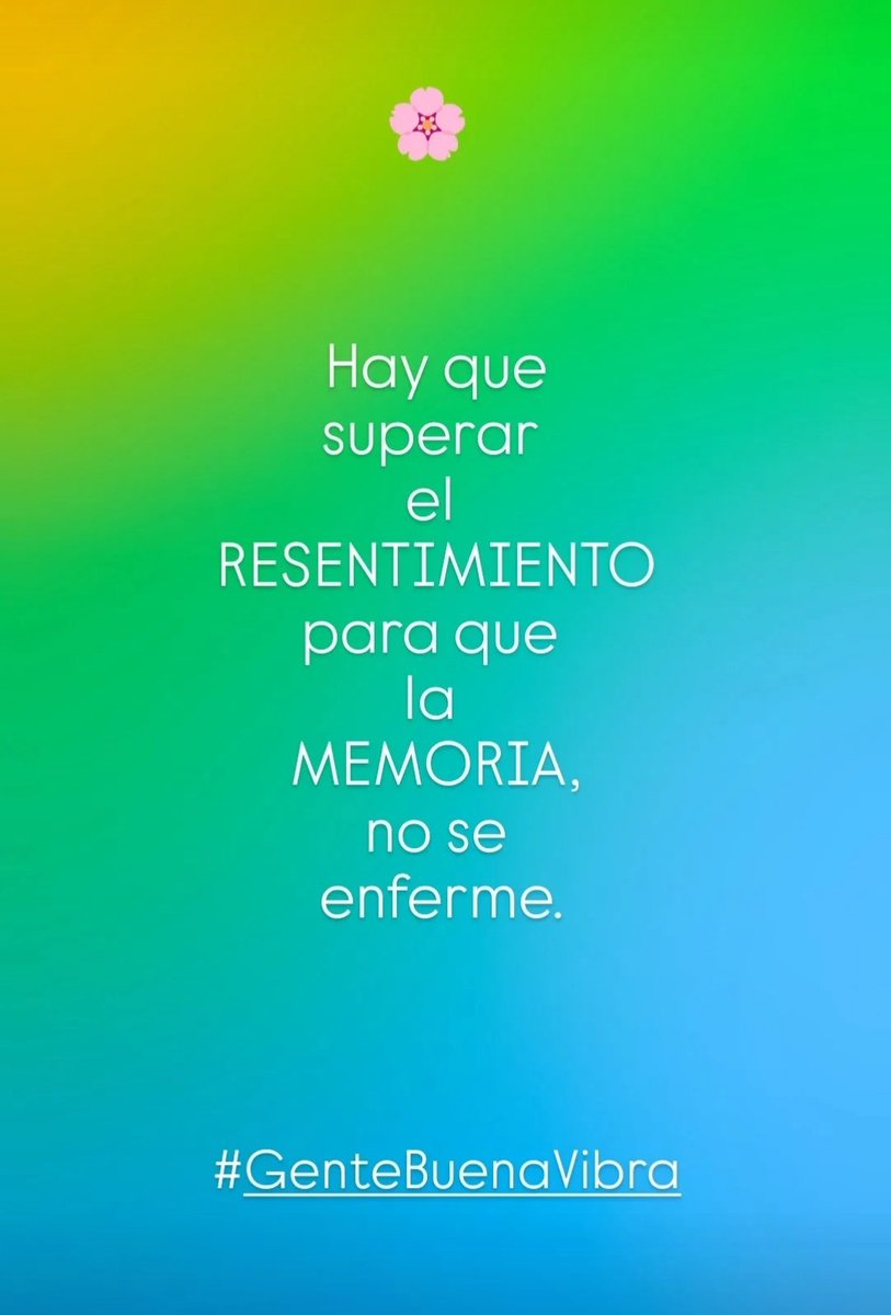 yogaysaludable's tweet image. #Resentimiento &amp;amp; #Memoria 
#GenteBuenaVibra