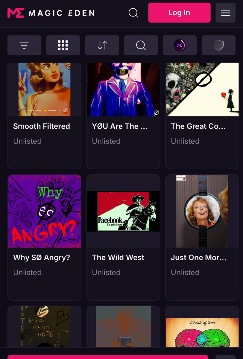 I just made a new collection page for all of the 1/1 and small collection work I’ve done for <a href="/PSYCHONOT_X/">PSYCHONØT</a> to date.

It’s a little overwhelming to see all these in one place. These represent quite a lot of creative energy over the past 6 months.

I have not attempted to sell or