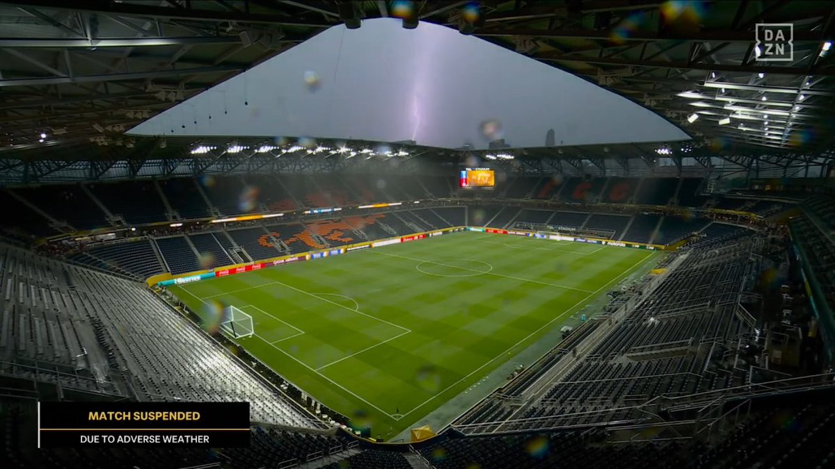 The match between Pachuca and RB Salzburg has been postponed due to severe weather conditions. 

#ClubWorldCup2025
