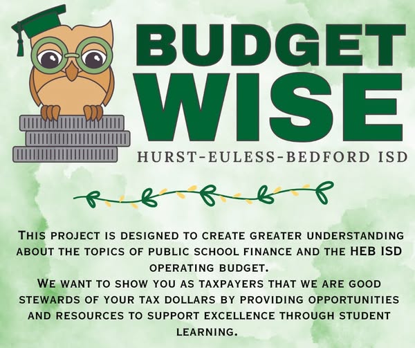 HEB Chamber (@hebchamber) on Twitter photo The HEB Chamber encourages you to explore Budget Wise, a new initiative from @HEBISD! This project aims to enhance understanding of public school finance and the district’s budget, ensuring transparency for taxpayers. Visit: ow.ly/buIy50WbU2B #HEBThePlace2B The HEB Chamber encourages you to explore Budget Wise, a new initiative from @HEBISD! This project aims to enhance understanding of public school finance and the district’s budget, ensuring transparency for taxpayers. Visit: ow.ly/buIy50WbU2B #HEBThePlace2B