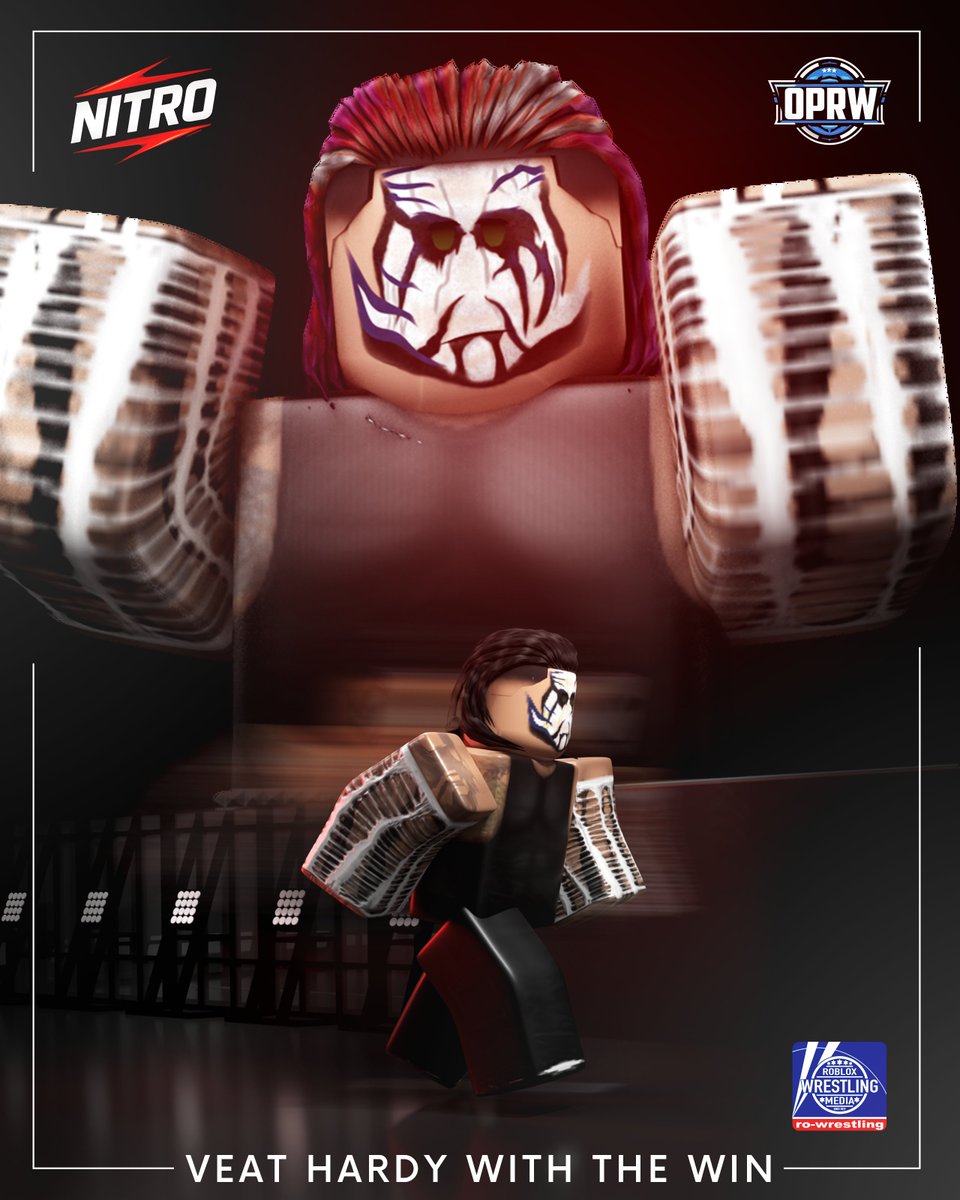 RWM | OPRW

Veat Hardy kicked off <a href="/OPRW_ROBLOX/">#OPRW2025</a> Nitro's first match with a huge win, defeating both Peter Cena and FM Morton in a Triple Threat Match.

There’s no better way to start the show's first match than that! What’s next for <a href="/visxkk/">v</a> in OPRW after this impressive victory?