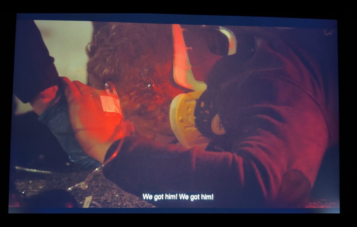 rozelira's tweet photo. @junebegins Hi sorry I’m usually just a lurker in the 911 fandom but I WAS JUST REWATCHING THIS EP and noticed they used this same shot THREE TIMES (last two were mirrored) 2nd when they lift the truck again with the civilians and 3rd when they finally pulled him out https://t.co/ecsylLfJ6j