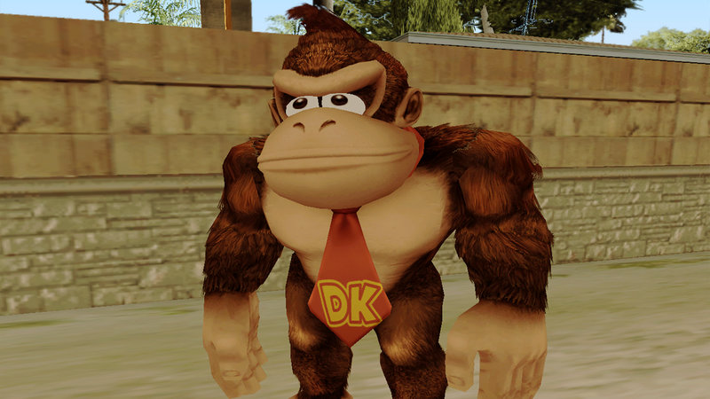 This is why they updated DK's visual design.  Imagine this same render but with this dude instead.