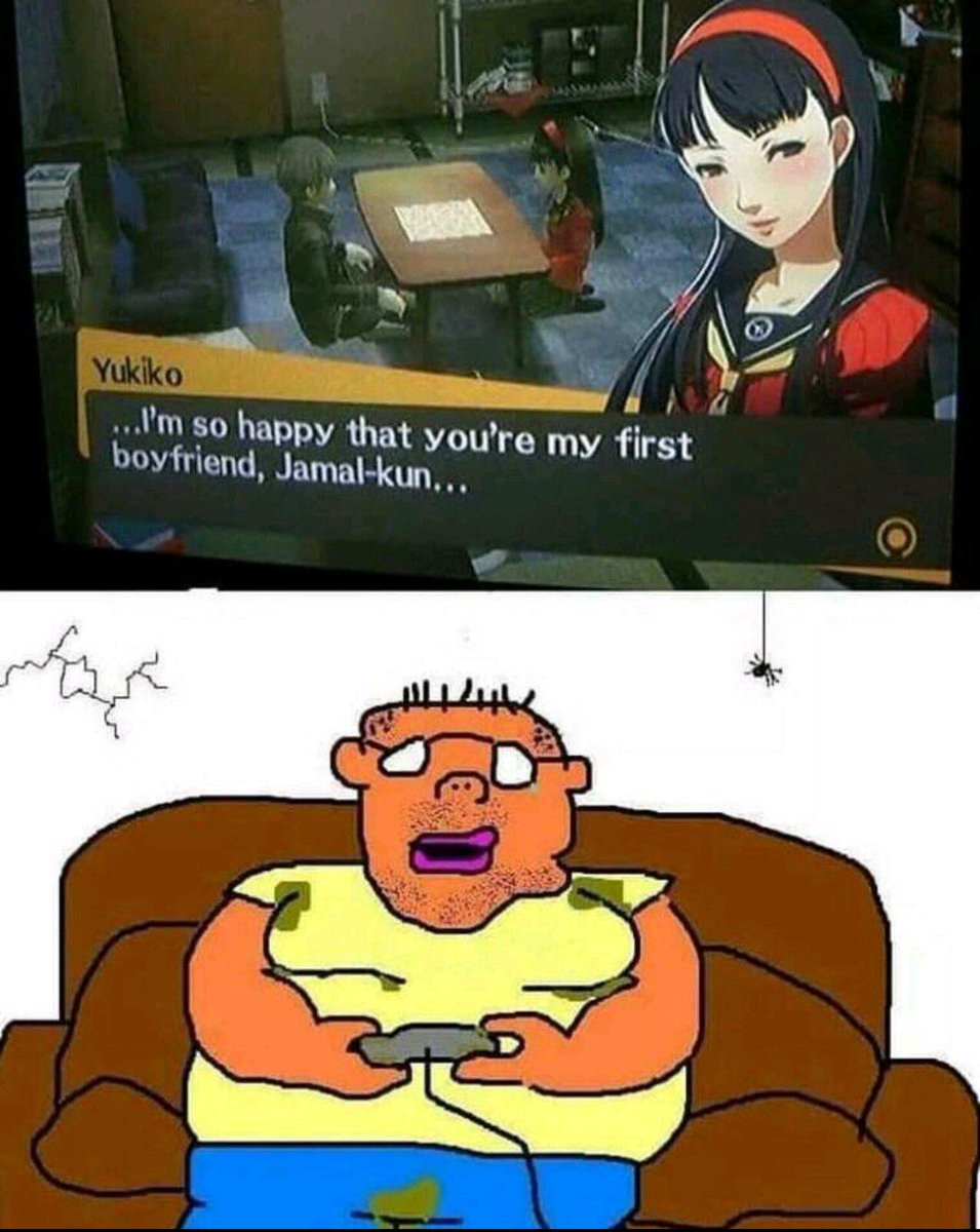 <a href="/osu_MeovvCAT/">MeovvCAT</a> I stopped using my own name for the protagonist one after persona 4 cuz I started to feel like Jamal-kun