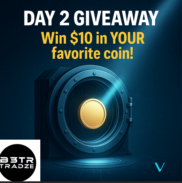 🚀 DAY 2 GIVEAWAY!
We’re leveling up...

Today’s winner will get $10 in THEIR favorite coin! 💰
Tell us what you love, and we might just fund it 👀

To enter:
✅ Like
✅ Repost
✅ Tag 3 friends
✅ Comment your Top Coin pick 🔥

🔁 Winner chosen in 24 hours!

Follow both:
🔹