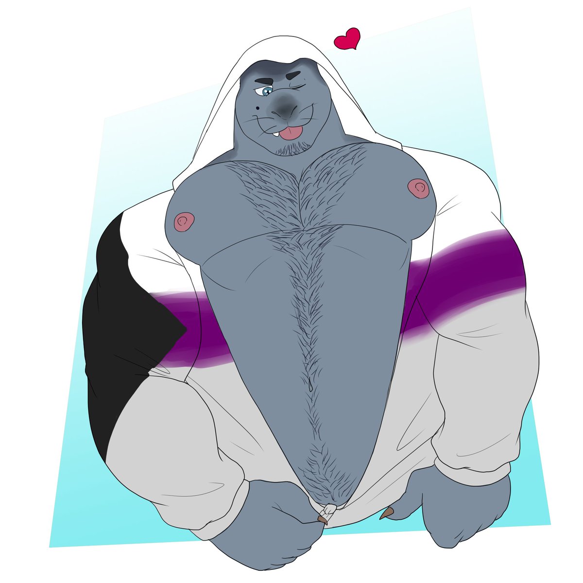 Pride 2025 for <a href="/emmetterror/">🔞Toosh Full O’ Gay Wrath 💪🏼🏳️‍🌈</a> 
OC is Gordon!