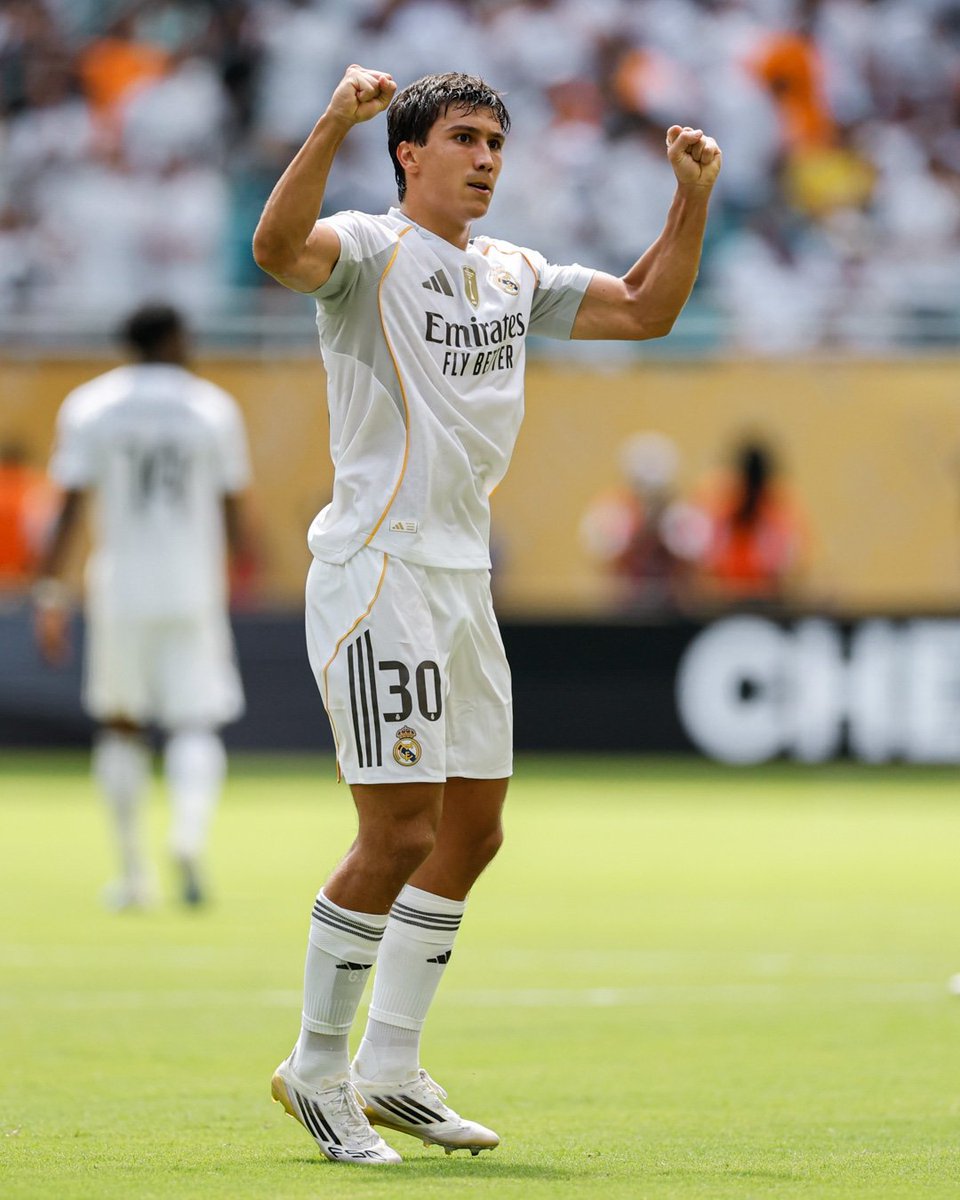Gonzalo García: 
“I'm currently not thinking about my future. Hopefully I can be given an opportunity like today, to play for Real Madrid, which is everything for me. It’s what I’ve dreamed about since I was a child and since I arrived at the academy.”