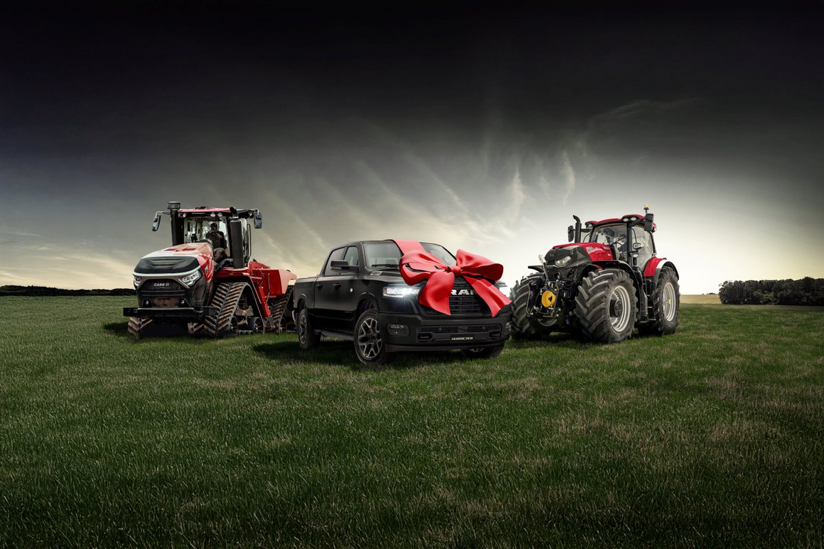 If you're looking to upgrade and take delivery of any new #CaseIH tractor before July 31, 2025, you have a chance to win a new #RAM1500Laramie Sport pickup truck valued at over $150,000.

For terms and conditions, visit ow.ly/OynP50VG2t0. #RamAustralia #RamTrucks