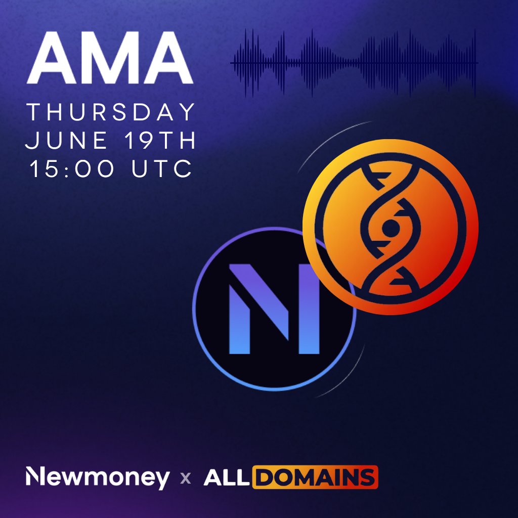 Join us tomorrow for a live AMA with <a href="/alldomains/"></a> to talk #Web3 identity, #DeFAI, and the future of your digital presence across chains.

📅 Thursday | 3pm UTC
📍 Live on X Spaces