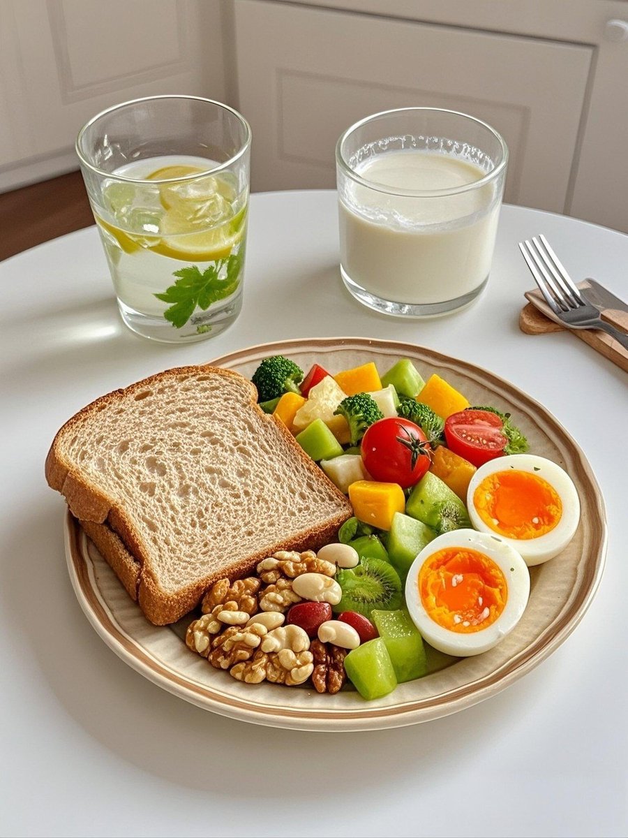 A very nutritious breakfast