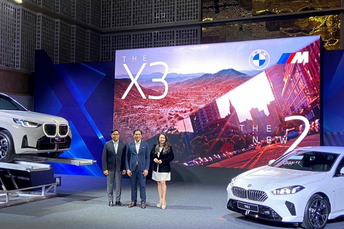 BMW Indonesia Luncurkan X3 dan 218 Gran Coupé Terbaru: Kombinasi Gaya, Teknologi, dan Performa Tanpa Kompromi via <a href="/journeyofid/">journeyofindonesia</a> journeyofindonesia.com/lifestyle/auto… <a href="/bmwindonesia/">BMW Indonesia</a> <a href="/BMW/">BMW</a> <a href="/BMWGroup/">BMW Group</a> <a href="/BMWMotorsport/">BMW M Motorsport</a>