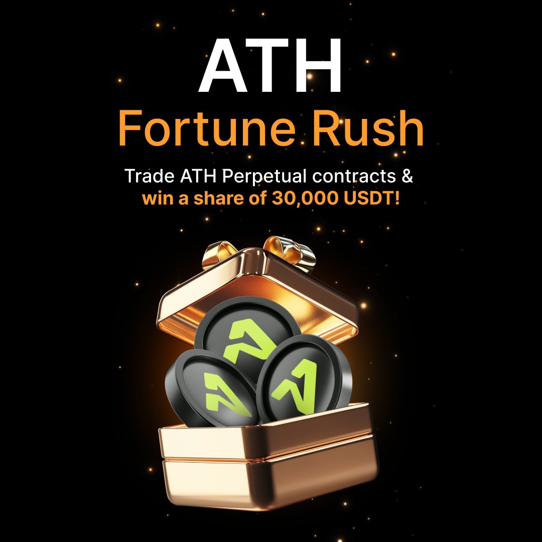 🚀 ATH Fortune Rush: Grab Your Share of the 30,000 $USDT Prize Pool with <a href="/AethirCloud/">Aethir</a>! Win Up to 1,000 USDT.

Period: Jun 18, 10AM – Jun 25, 10AM UTC

Learn more and register: i.bybit.com/ab1UqEtr

#TheCryptoArk #BybitTrading
