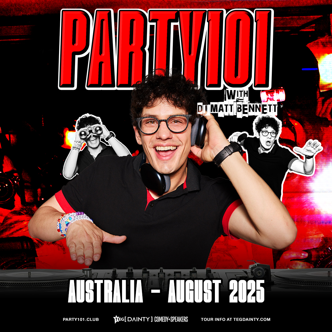 Ticketek Australia (@ticketek_au) on Twitter photo 🎉 ON SALE NOW: Nickelodeon’s <a href="/MattBennett/">Partty 101nett</a> brings Party101 back to Australia in 2025!
After a sold-out run in 2024, the viral DJ night returns with non-stop Disney & Nickelodeon bangers.
🎫 Grab your tickets spr.ly/60014O0oZ 🎉 ON SALE NOW: Nickelodeon’s <a href="/MattBennett/">Partty 101nett</a> brings Party101 back to Australia in 2025!
After a sold-out run in 2024, the viral DJ night returns with non-stop Disney & Nickelodeon bangers.
🎫 Grab your tickets spr.ly/60014O0oZ