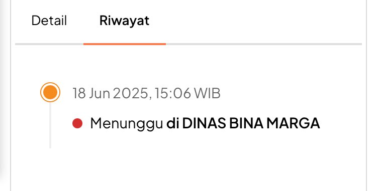[Update]

Terima kasih <a href="/kemlonih/">kemlon #LillaahiTa'alaBerjuang</a> atas bantuannya. Laporan sudah masuk ke <a href="/BinaMargaDKI/">Dinas Bina Marga Provinsi DKI Jakarta</a>. Aku pantau terus ya ini <a href="/DKIJakarta/">Pemprov DKI Jakarta</a>. Mohon ditangani dgn serius spy tidak ada lg korban2 selanjutnya.

Kekerasan seksual tidak bisa dibenarkan. Mari buat ruang aman dan nyaman utk semuanya.
