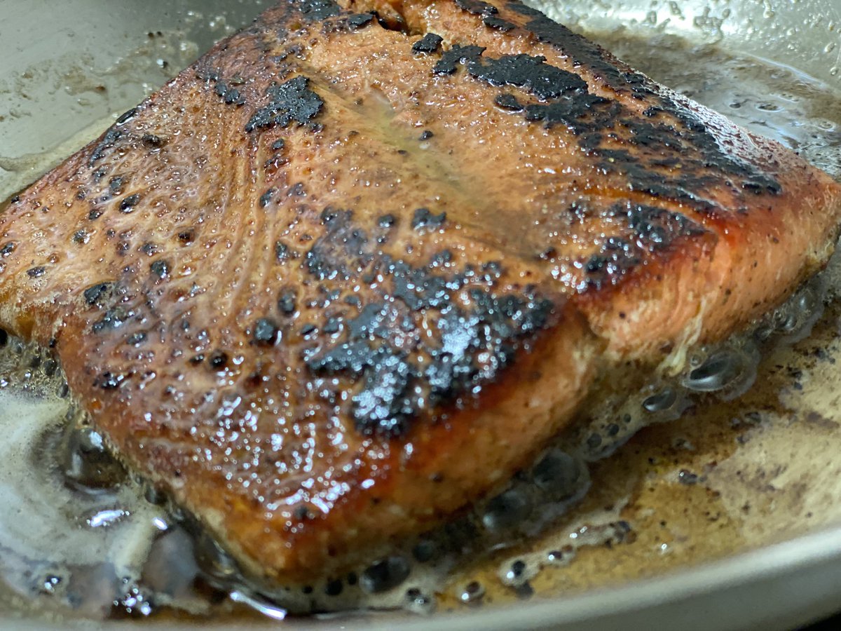 fishinniagara's tweet image. Wild Blackened Salmon 🍣 🧈 🌶️  #omega3 #delicious