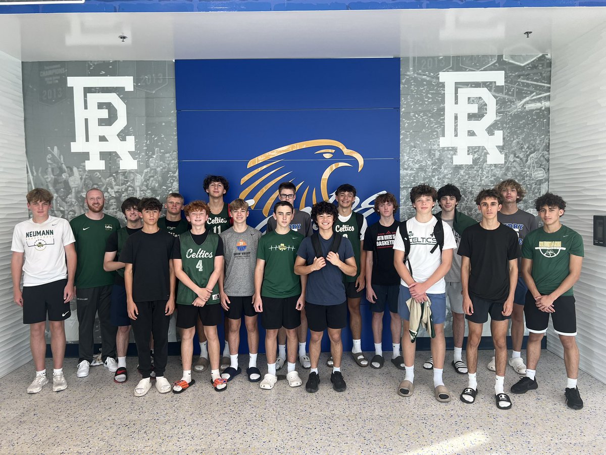 SJNhoops (@sjnhoops) on Twitter photo Great week at <a href="/ERAUMBasketball/">Embry-Riddle Men's Basketball</a> team camp! Our guys went 7-0 in pool play heading into the tournament tomorrow. #ALLIN #GoCeltics
<a href="/Sjnceltics1/">Neumann Athletics</a> <a href="/SJNCeltics/">St. John Neumann HS</a> Great week at <a href="/ERAUMBasketball/">Embry-Riddle Men's Basketball</a> team camp! Our guys went 7-0 in pool play heading into the tournament tomorrow. #ALLIN #GoCeltics
<a href="/Sjnceltics1/">Neumann Athletics</a> <a href="/SJNCeltics/">St. John Neumann HS</a>