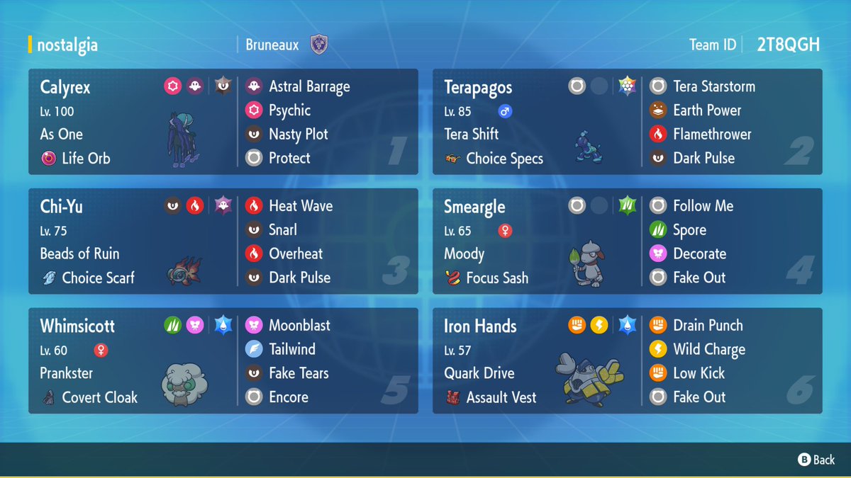 Here’s a cleaner pic of the rental in case anyone wants to use it or make content with it. It’s such a crazy fun team that I just want to share it with others!
Rental: 2T8QGH
Paste: pokepast.es/f09da0f3ba3f3c…