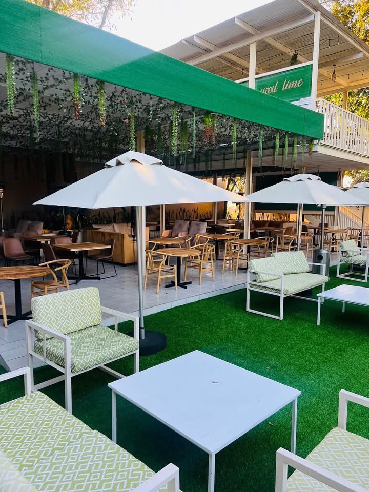 34 On Saturn is a functions venue, dining, and accommodation establishment located at 34 Saturn Street, Steiltes, Mbombela (Nelspruit), Mpumalanga, South Africa.  The venue is named after its physical address 34 Saturn Street. 

For contact 
WhatsApp at 063 2055 177 013 744 0859.