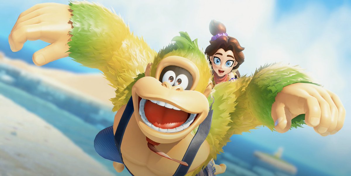 Ok I think I might be sold on the new Donkey Kong! That direct was full of hype and wow there is so much going on in that game! Looks like some goofy, bombastic fun 🤩