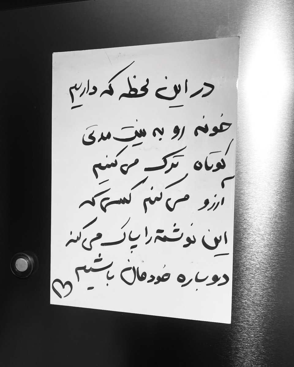 IranLoversTo's tweet image. "As we step out of the house for a brief moment, I wish it were still us who would come back and delete this message." #Iran