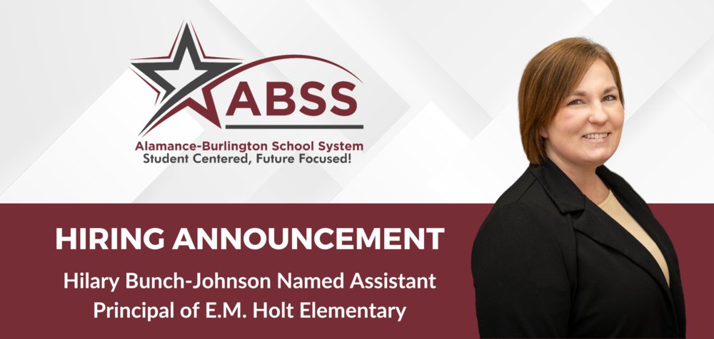 E.M. Holt Elementary Welcomes New Administrator abss.k12.nc.us/o/abss/article…