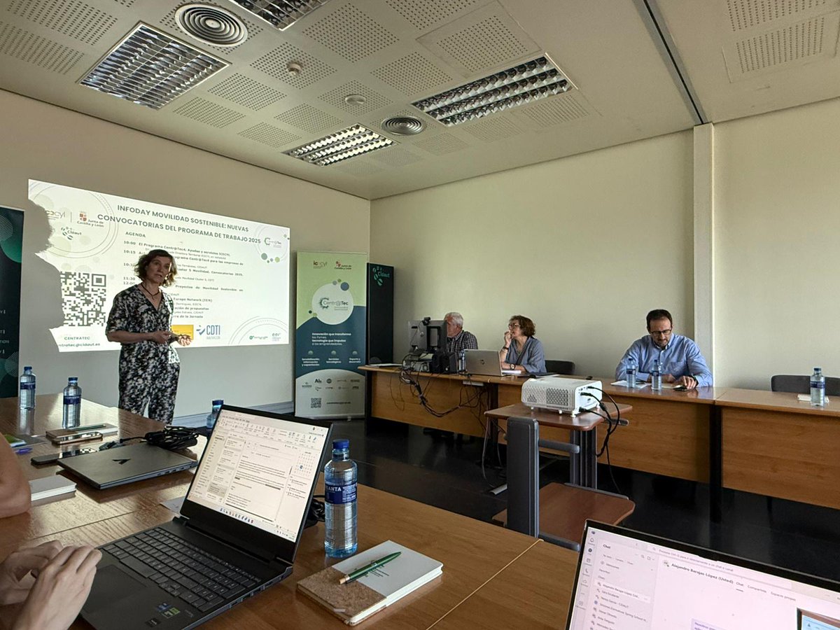 ☘️Presentación en #Boecillo de las novedades del Programa Horizonte Europa y en #León el Horizonte Farma: Hacia una industria más autónoma, innovadora y sostenible
Ambas forman parte del plan de actuaciones en materia de sostenibilidad empresarial y #centratec
<a href="/Cidaut/">Cidaut</a> <a href="/CARTIFCT/">CARTIF</a>