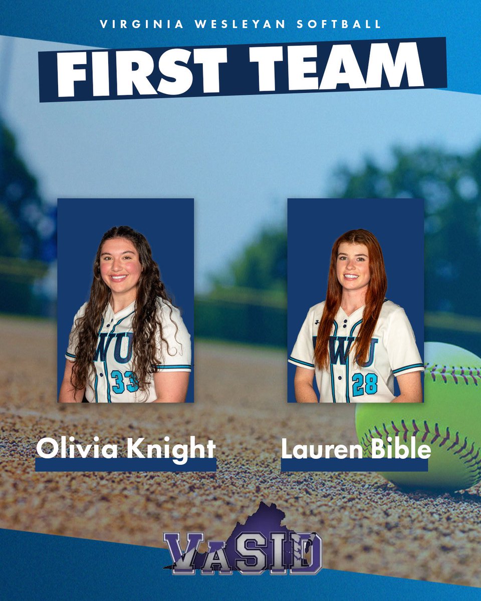 vwu_marlins's tweet image. Seven Marlins Selected to VaSID All-State Teams! 

First Team: Laci Campbell, Morgan Tucker, Lauren Bible, Olivia Knight, and Sarah Prosser

Second Team: Hannah Hearl &amp;amp; Mackenzie Myers 

#MarlinNation // #AllState // #Softball