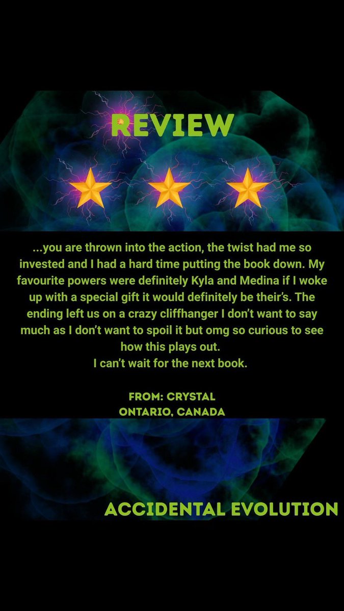 What a fab review from Crystal in Canada 🇨🇦 - thank you. If you’re a fan of the X-Men I think you’d like Accidental Evolution: Viral, which can be bought on Amazon (paperback and kindle). amazon.com/author/adamsay… #YAFiction #YABook #yadystopian #xmen #newauthors #booksofx #Books