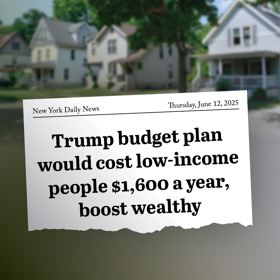 President Trump’s budget plan is a scam. The U.S. Senate needs to stand up for everyday Americans – not the rich – and reject this terrible proposal. nydailynews.com/2025/06/12/tru…