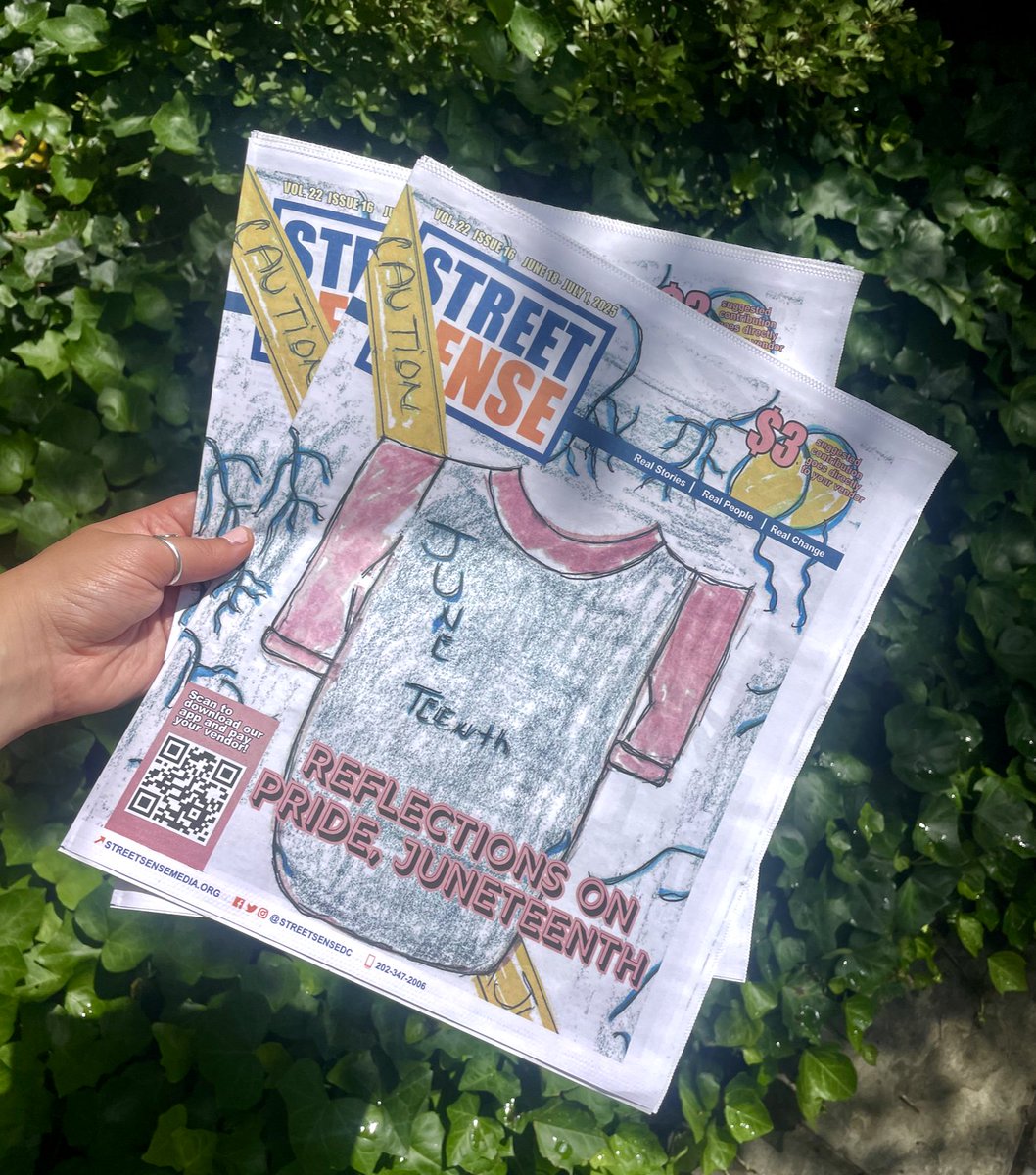 The newest edition of Street Sense Media is out now! Make sure to support your local vendor and get your copy today 📰