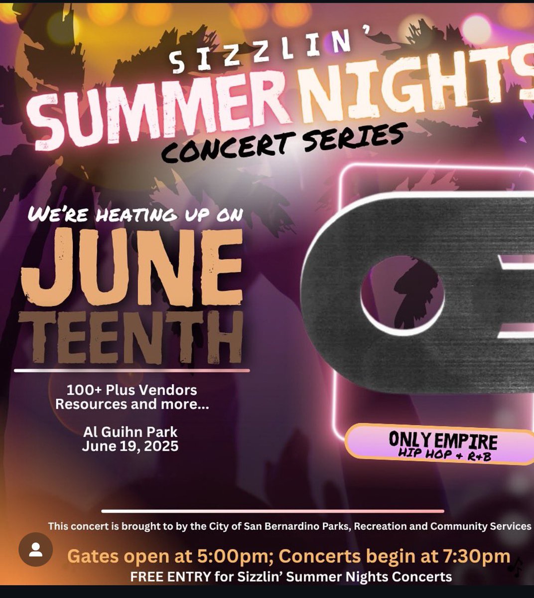 Helping to organize this Juneteenth Festival for the city of San Bernardino- tomorrow!yung world pull up!