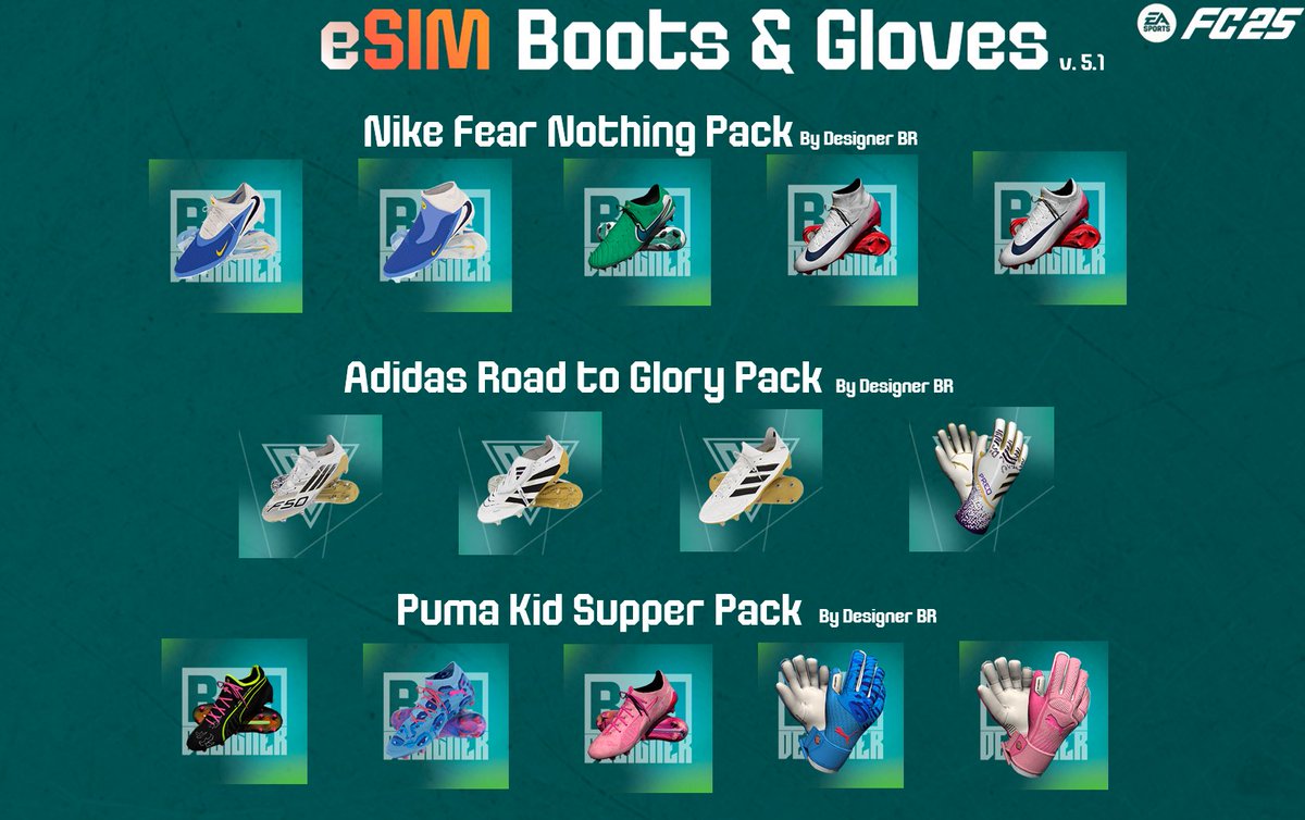 eSIM Mod (@esimmod) on Twitter photo Glad to announce the partnership with LTA Mod! <a href="/MarlonRiosH/">Marlon Rios</a> 🔥
Enjoy this LTA Mod with grippersocks and boots assignment for new Leagues.
Also play their awesome Add-On for FIFA Clubs World Cup with eSIM MLS Goalnets Style, turf, cameras, lighting...
➡️patreon.com/c/eSIMMod Glad to announce the partnership with LTA Mod! <a href="/MarlonRiosH/">Marlon Rios</a> 🔥
Enjoy this LTA Mod with grippersocks and boots assignment for new Leagues.
Also play their awesome Add-On for FIFA Clubs World Cup with eSIM MLS Goalnets Style, turf, cameras, lighting...
➡️patreon.com/c/eSIMMod