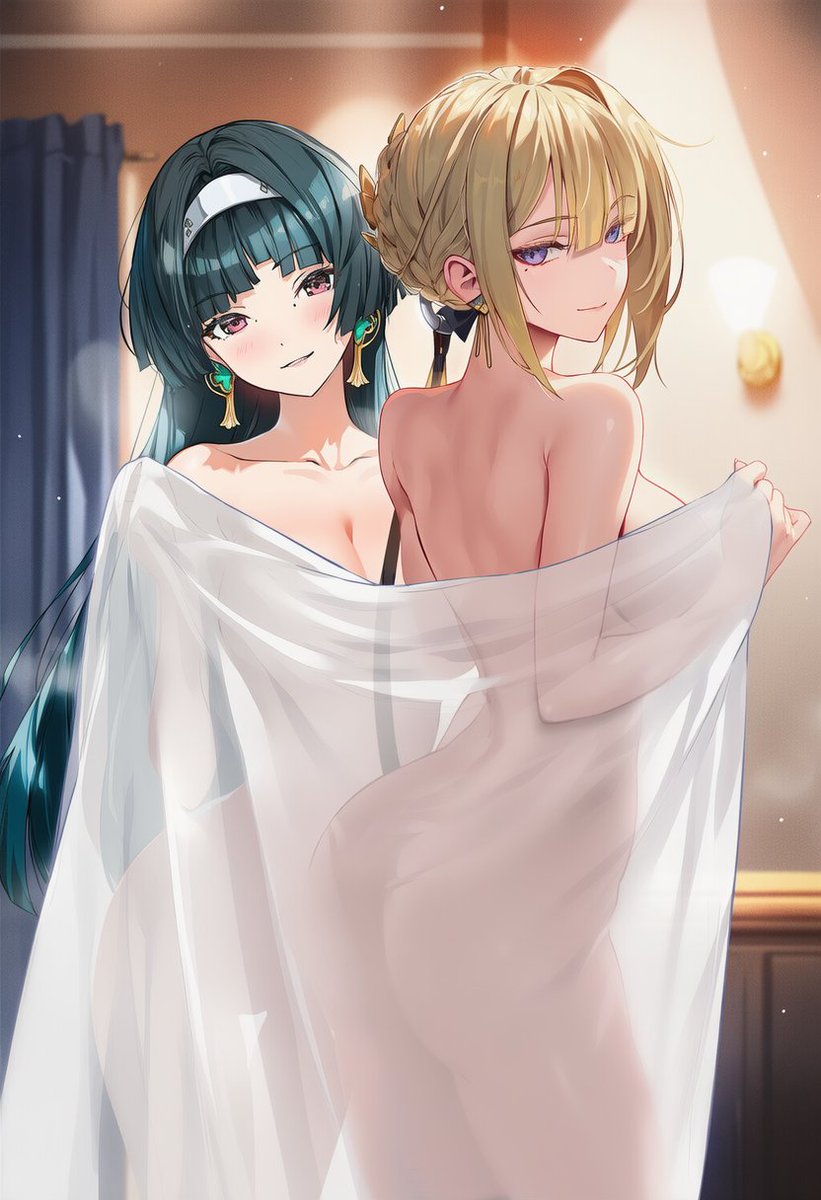 Evelyn Chevalier イヴリン・シェヴァリ 
Astra Yao アストラ・ヤオ
Dynamic Duo² 🖤💛
x.com/i/grok/share/K…